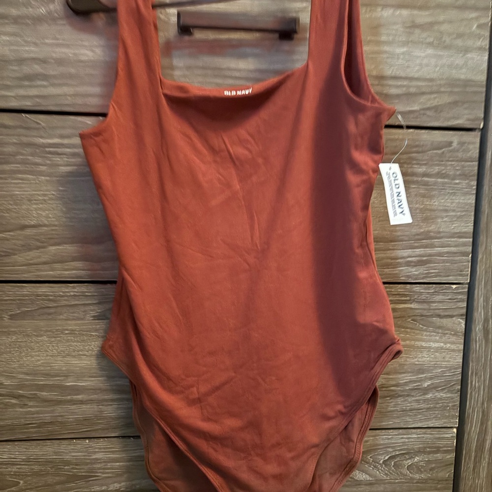 Old Navy Women's Rust Bodysuit